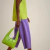 Flash Sale Liviana conti Top Punto Balza Corno | Cyber Lime | Nero