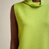 Flash Sale Liviana conti Top Punto Balza Corno | Cyber Lime | Nero