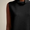Flash Sale Liviana conti Top Punto Balza Corno | Cyber Lime | Nero