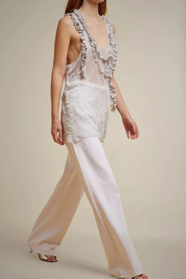 top_rouches_1.webp Shop Liviana conti Top Rouches Bianco