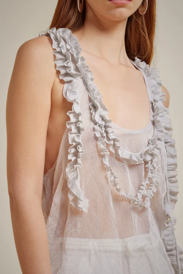 top_rouches_3.webp Shop Liviana conti Top Rouches Bianco
