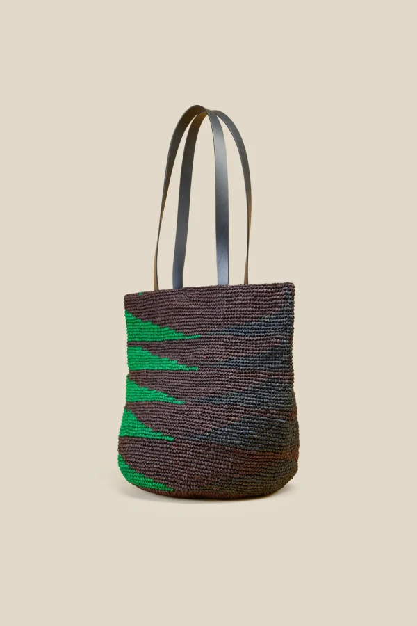 tote_pattern_geometr_1.webp Cheap Liviana conti Tote Pattern Geometr Nero/Moro/Aloe