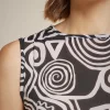 Online Liviana conti T-Shirt Graffito Nero/Bianco