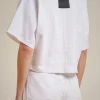 Discount Liviana conti T-Shirt Borchie Bianco | Nero