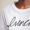 Cheap Liviana conti T-Shirt Ricamo Bianco